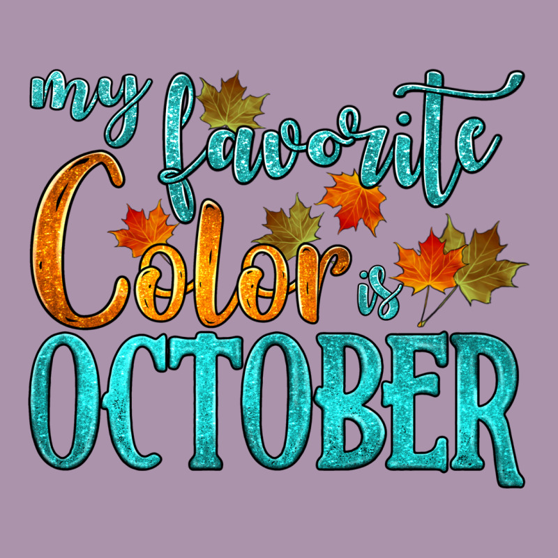 My Favorite Color Is October Heavyweight Hoodie by HRA Design Shop | Teevron