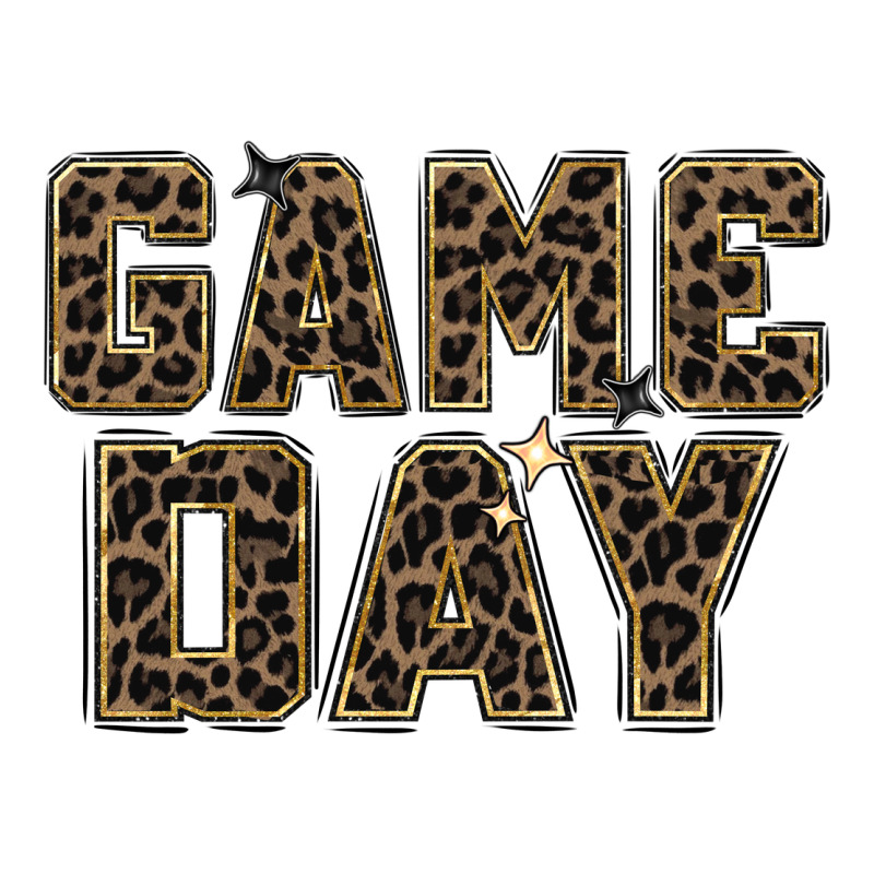 Game Day Leopard Zipper Hoodie by Zillion Design Studio | Teevron