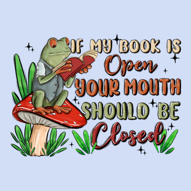 If My Book Is Open Your Mouth Should Be Closed Malia Urban Hoodie by MaliasSmallBusiness | Teevron