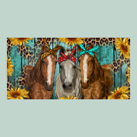 Horses With Leopard And Sunflowers Zipper Hoodie | Teevron