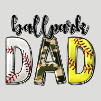 Ballpark Dad With Softball And Baseball Zipper Hoodie | Teevron