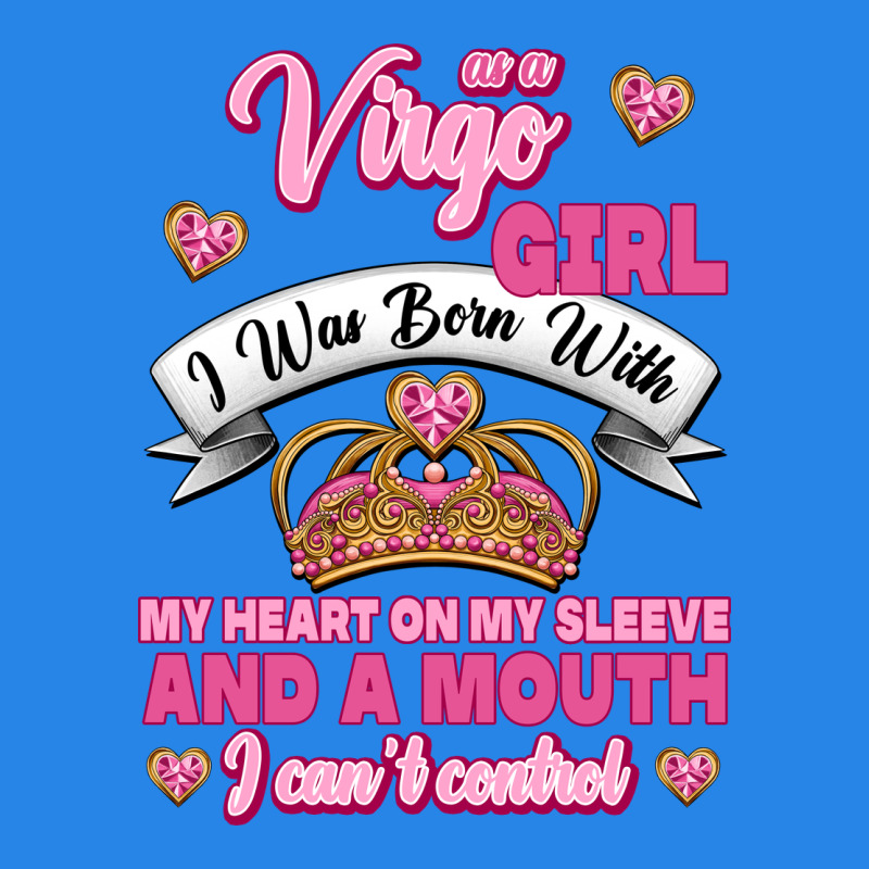 As A Virgo Girl Zodiac Girls Premium Hoodie by Jasminsmagicworld | Teevron