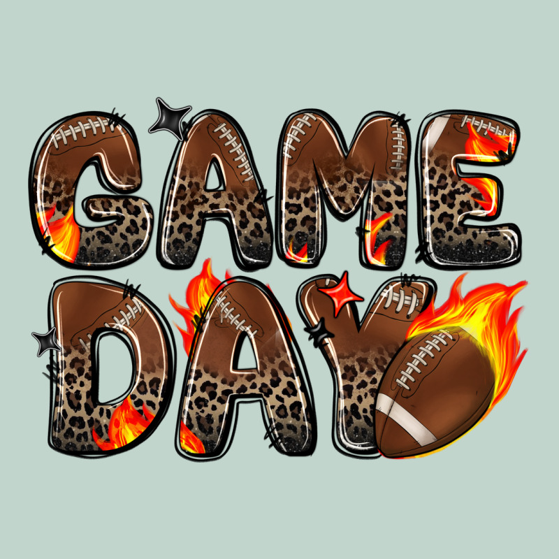 Game Day Football Leopard Zipper Hoodie by Zillion Design Studio | Teevron