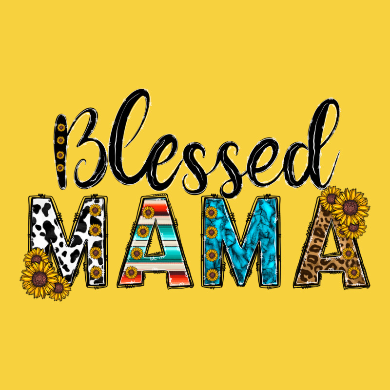 Blessed Mama Premium Sweatshirt by CowhideDigitalArt | Teevron