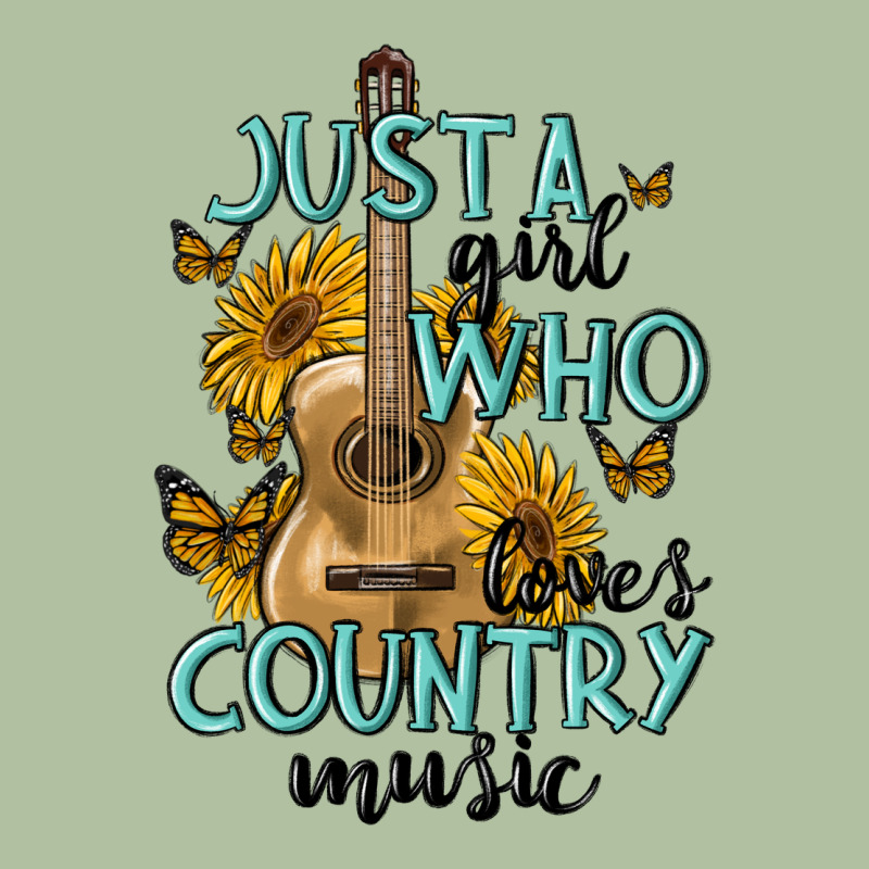 Just A Girl Who Loves Country Music Urban Hoodie by MaliasSmallBusiness | Teevron