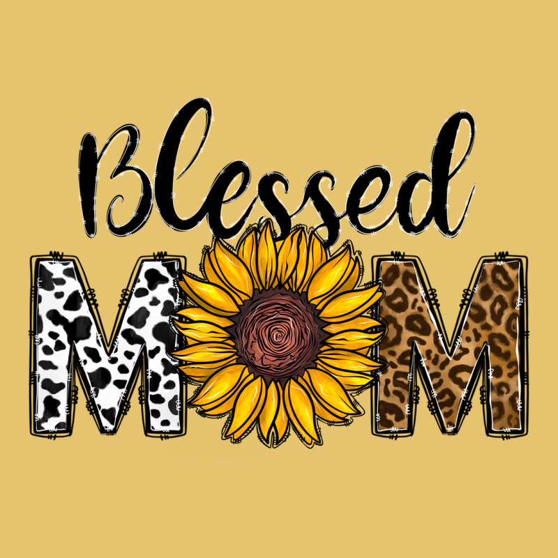 Blessed Mom Premium Sweatshirt by CowhideDigitalArt | Teevron