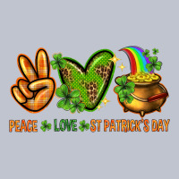 Peace Love St Patricks Day Premium Hoodie | Teevron