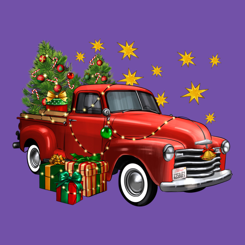 Christmas Truck Premium Sweatshirt by FaDigitalArtStudio | Teevron