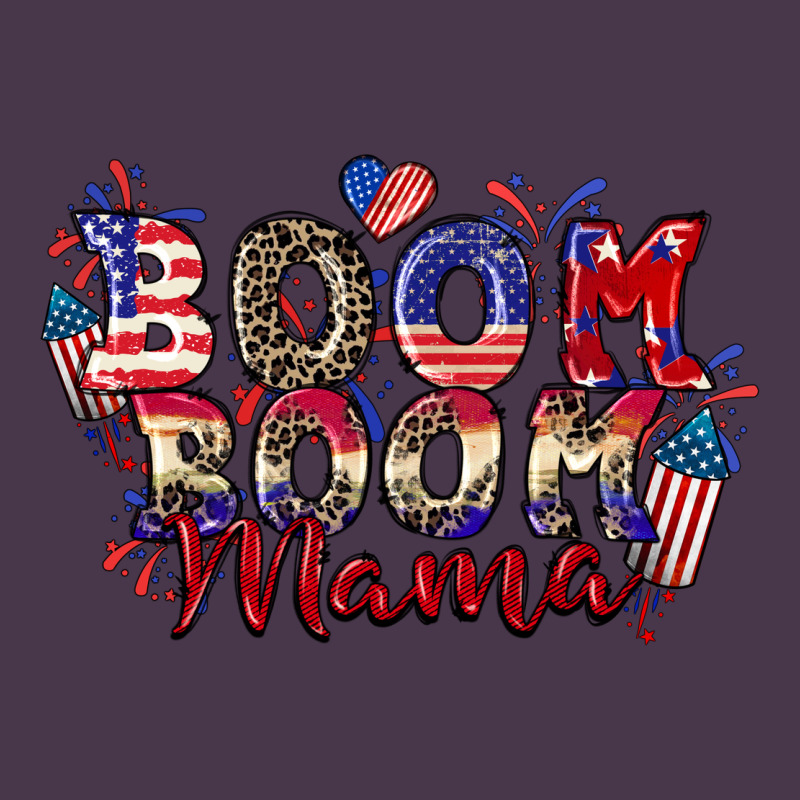 Boom Boom Mama 4th Of July Heavyweight Hoodie by CowGirlArtShop | Teevron