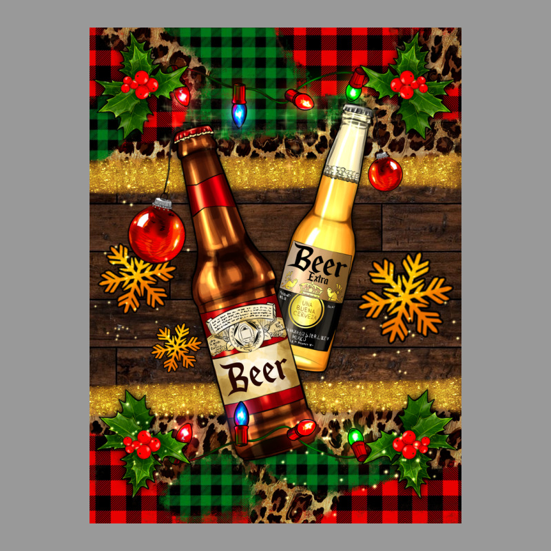 Snow And Beer Bottles Vintage Hoodie by AdoDesignShop | Teevron