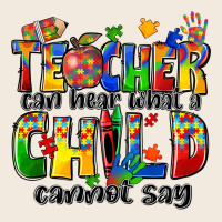 Teacher Can Hear What A Child Cannot Say Zipper Hoodie | Teevron