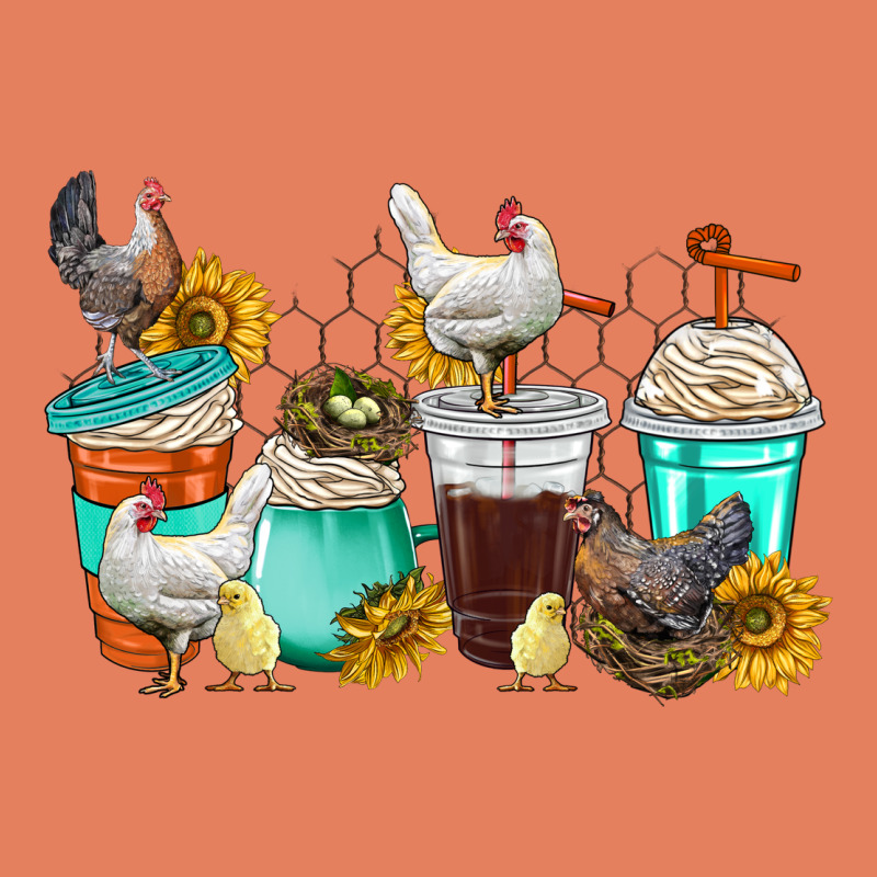 Chicken Coffee Cups Classic Tee by texasbilliewilder | Teevron