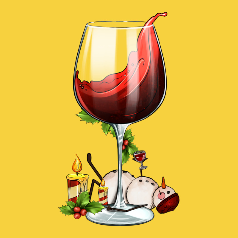 Christmas Wine Glass Premium Sweatshirt by FaDigitalArtStudio | Teevron