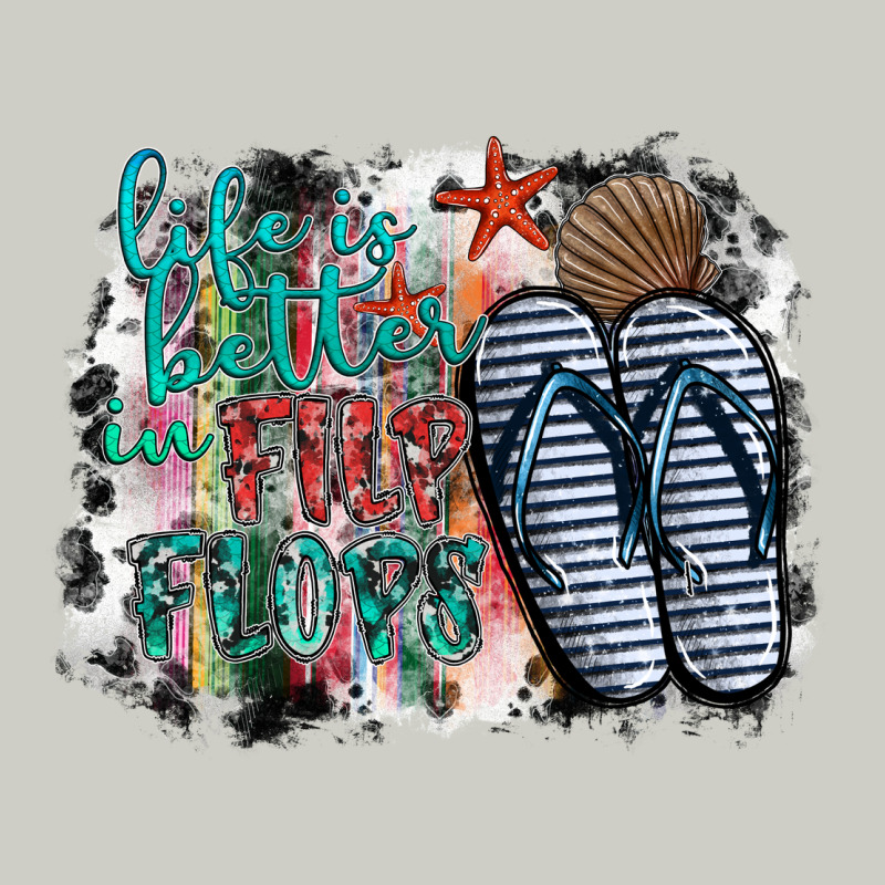 Life Is Better In Fılp Flops Heavyweight Hoodie by SublimationCraftShop | Teevron