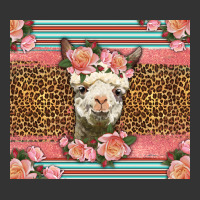 llama and roses glitter | Teevron