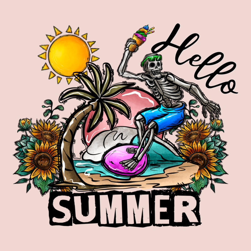 Hello Summer Premium Sweatshirt by CowhideDigitalArt | Teevron