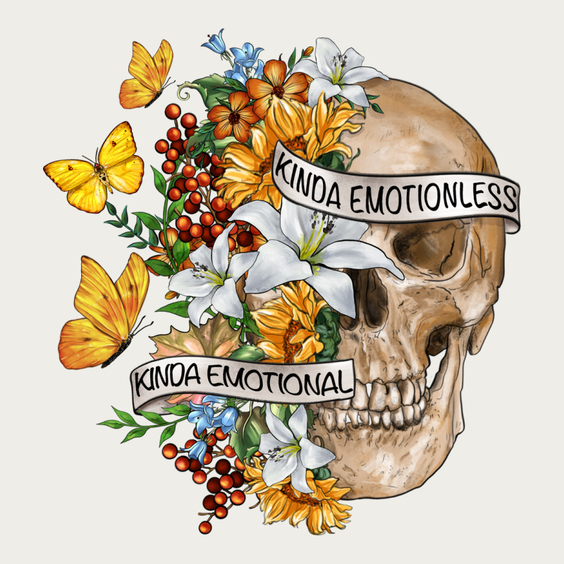 Kinda Emotional Kinda Emotionless Zipper Hoodie by RanaPortraitStore | Teevron