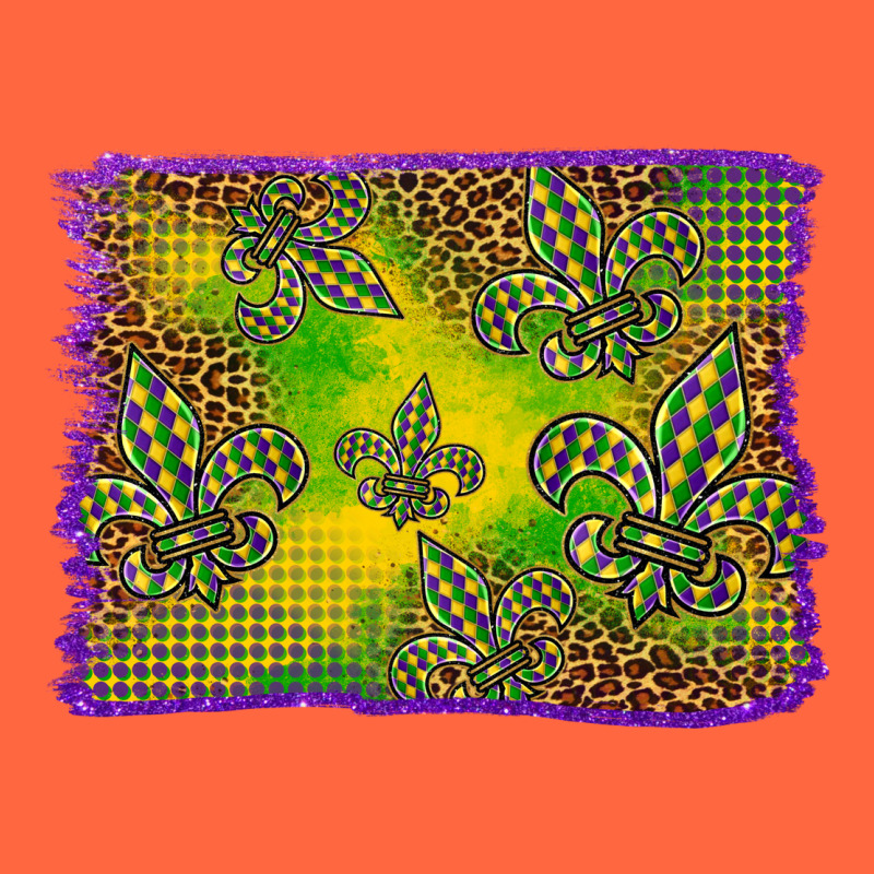 Mardi Gras Background Premium Hoodie by BarkalooDesign | Teevron