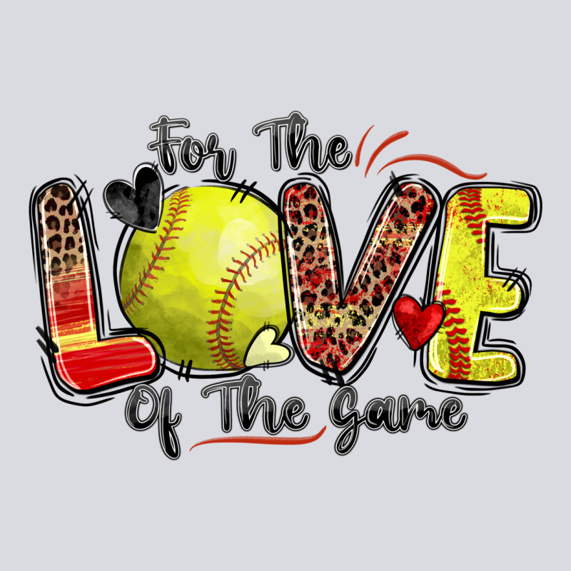 For The Love Of The Game Softball Zipper Hoodie by Zillion Design Studio | Teevron