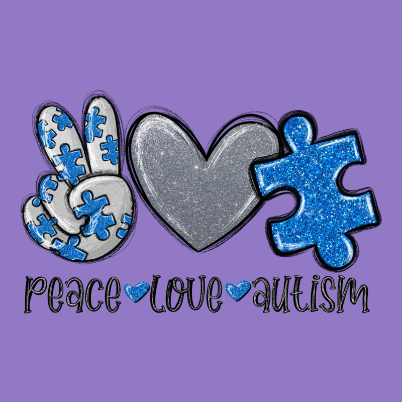 Peace Love Autism Urban Hoodie by MaliasSmallBusiness | Teevron