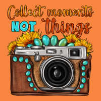 Collect Moments Not Things Sunflower Gemstone Vintage Camera Premium Sweatshirt | Teevron
