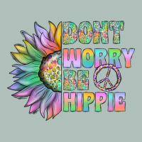 Don't Worry Be Hippie Heavyweight Hoodie | Teevron