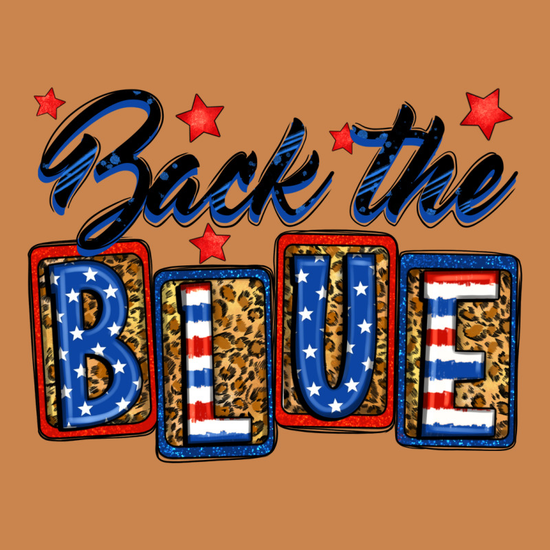 Back The Blue Heavyweight Hoodie by Neo Western | Teevron