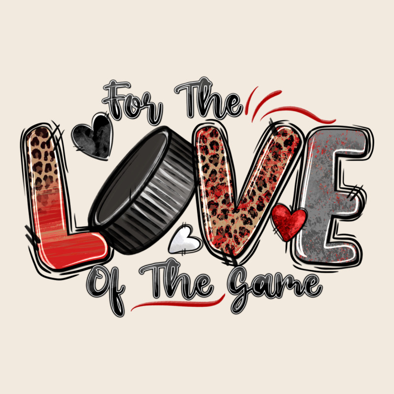 For The Love Of The Game Hockey Zipper Hoodie by Zillion Design Studio | Teevron