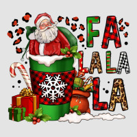 Fa La La La La Christmas Santa Claus Coffee Cup Premium Sweatshirt | Teevron