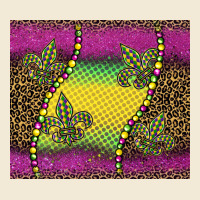 Mardi Gras  Leopard Pink Glitter Premium Hoodie | Teevron