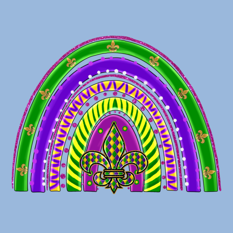 Mardi Gras Rainbow Premium Hoodie by BarkalooDesign | Teevron