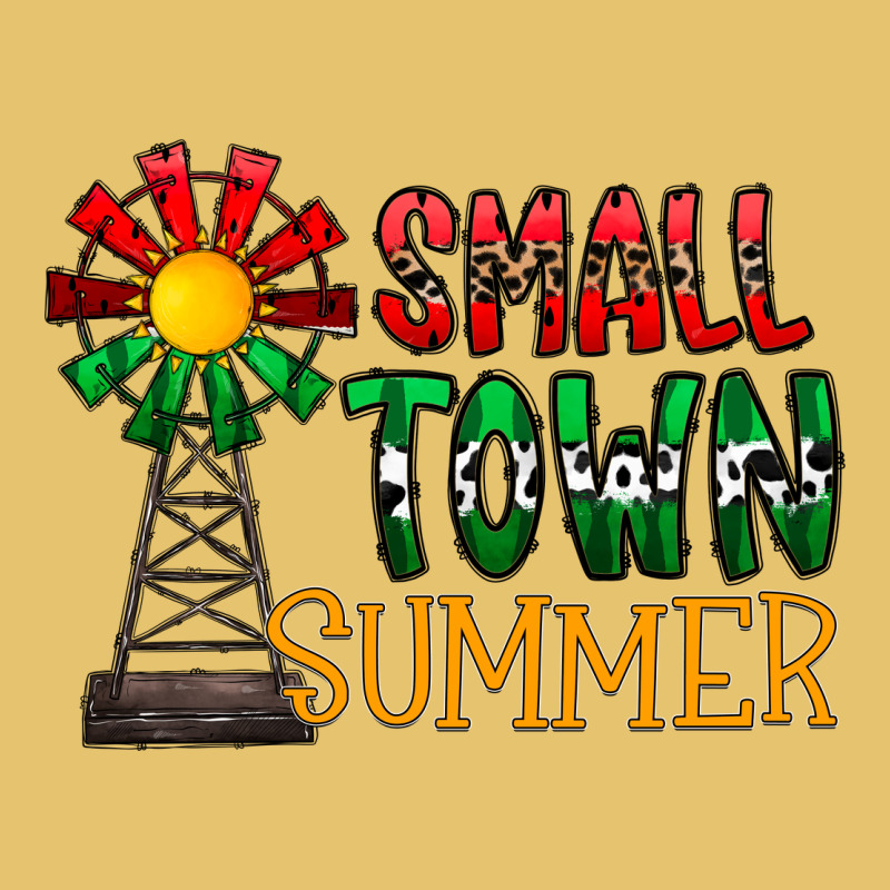 Small Town Summer Premium Sweatshirt by CowhideDigitalArt | Teevron