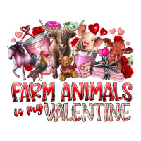 farm animals is my valentine | Teevron