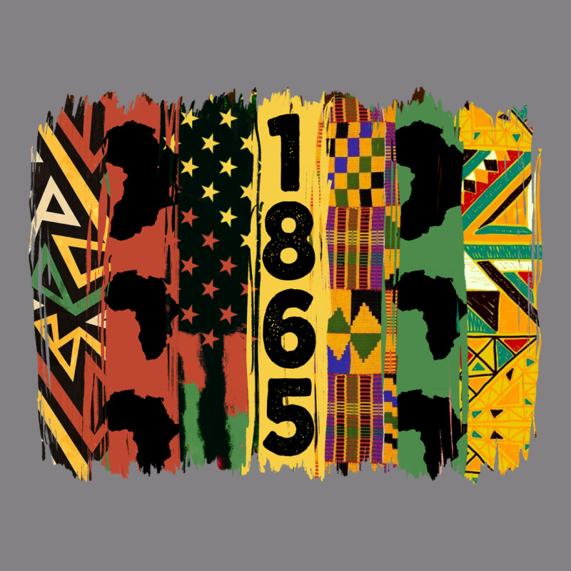 Juneteenth Brush Stroke 2 Heavyweight Hoodie by HRA Design Shop | Teevron