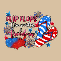 Flip Flops Fireworks & Freedom 4th Of July Heavyweight Hoodie | Teevron