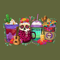 Dia De Los Muertos Coffee Cups Classic Tee | Teevron