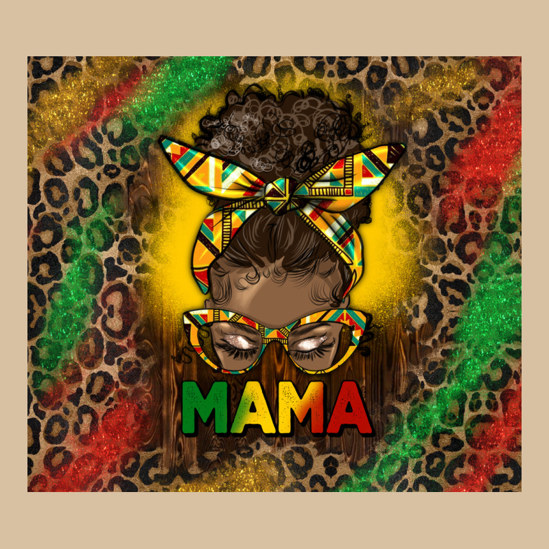 Juneteenth Afro Bun Mama Tumbler Heavyweight Hoodie by HRA Design Shop | Teevron