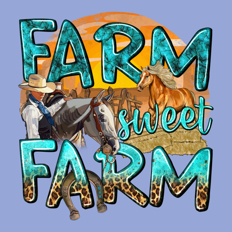 Farm Sweet Farm With Horses Classic Tee by texasbilliewilder | Teevron