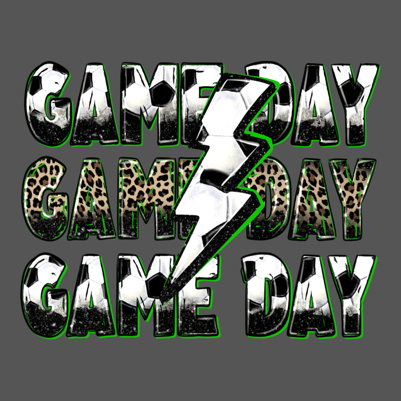 Game Day Game Day Soccer Lightning Bolt Zipper Hoodie by Zillion Design Studio | Teevron
