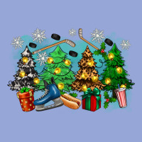 Christmas Trees With Hockey Classic Tee | Teevron
