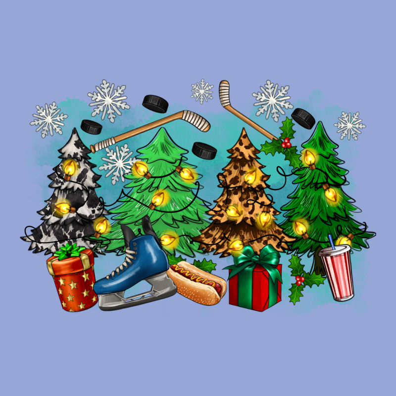 Christmas Trees With Hockey Classic Tee by Zillion Design Studio | Teevron
