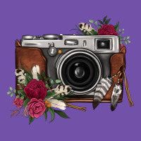 Floral Feather Vintage Camera Premium Sweatshirt | Teevron