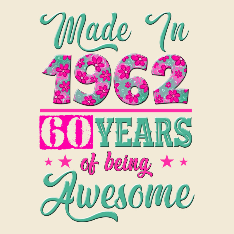 Made In 1962, 60 Years Of Being Awesome Premium Hoodie by Jasminsmagicworld | Teevron