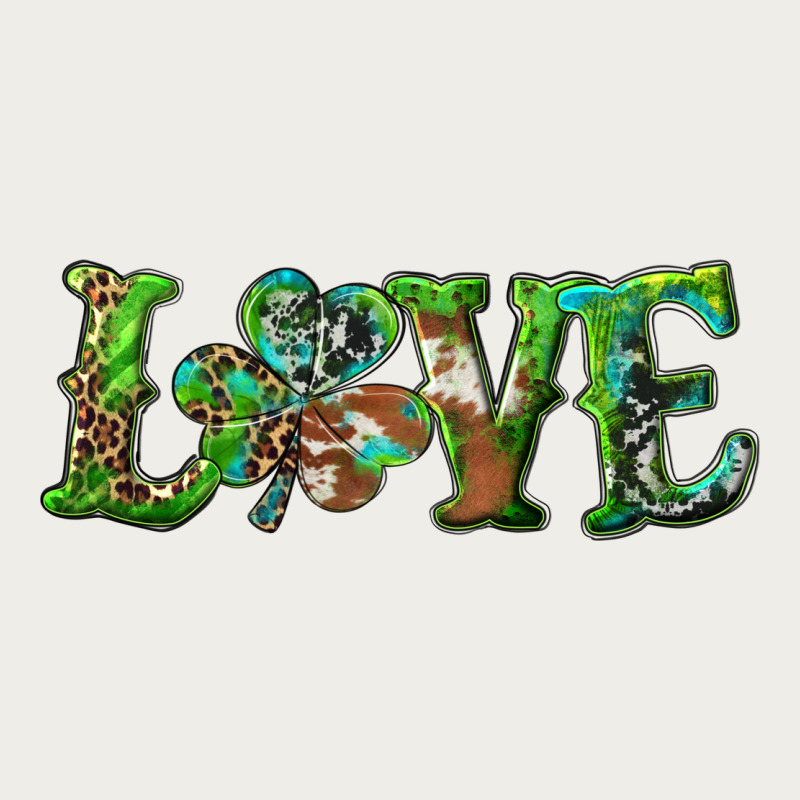 Love With Shamrock Zipper Hoodie by RanaPortraitStore | Teevron