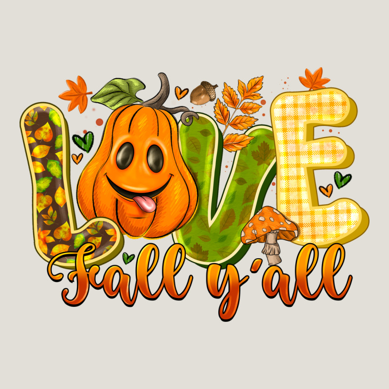 Love Fall Y'all Heavy Core Tee by CowhideDigitalArt | Teevron