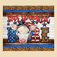 Western Star Spangled Baby Cow Premium Hoodie | Teevron