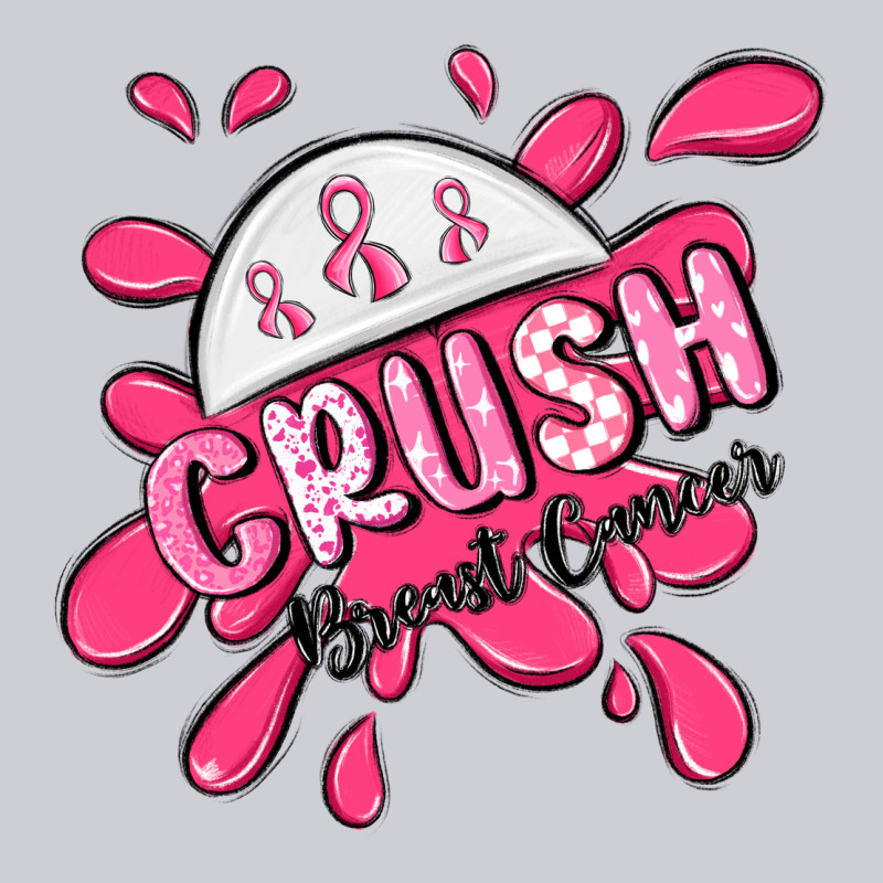 Crush Breast Cancer Urban Hoodie by MaliasSmallBusiness | Teevron