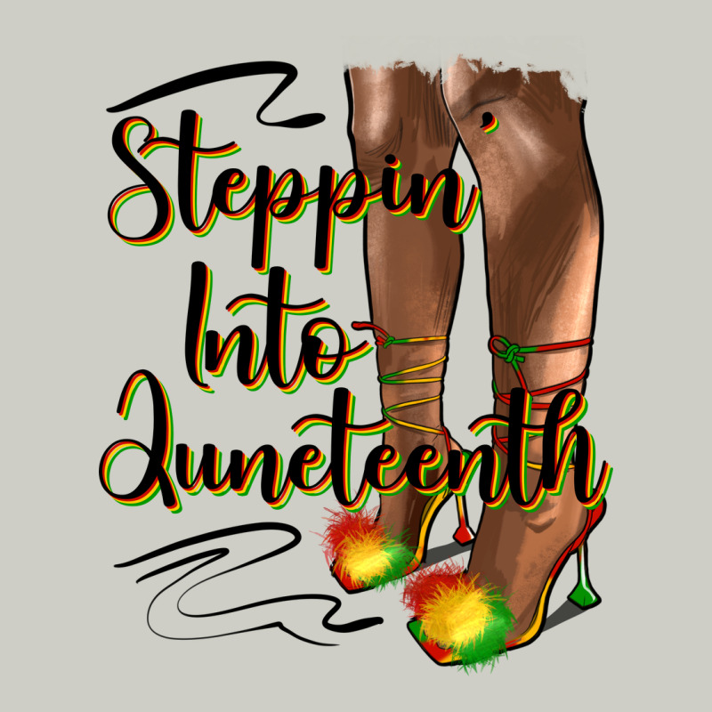 Steppin' Into Juneteenth Heels Heavyweight Hoodie by HRA Design Shop | Teevron