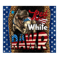 Red White Rawr Dinosaur T-Rex | Teevron