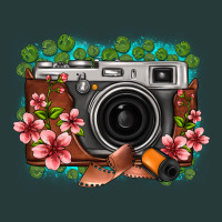 Floral Lotus Leaf Film Roll Vintage Camera Premium Sweatshirt | Teevron